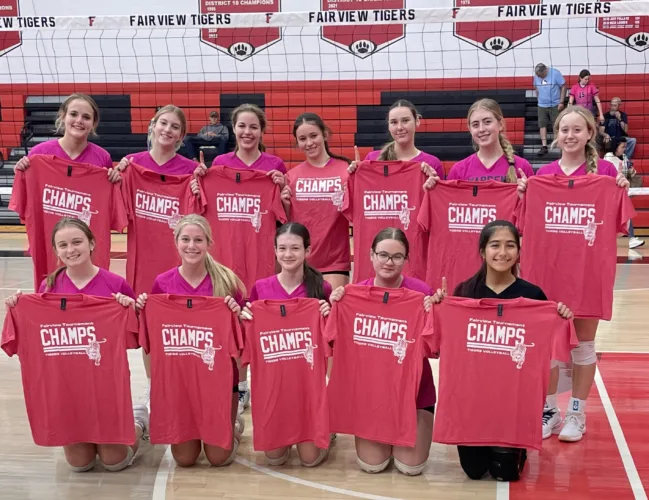 Warren volleyball wins Fairview Tournament